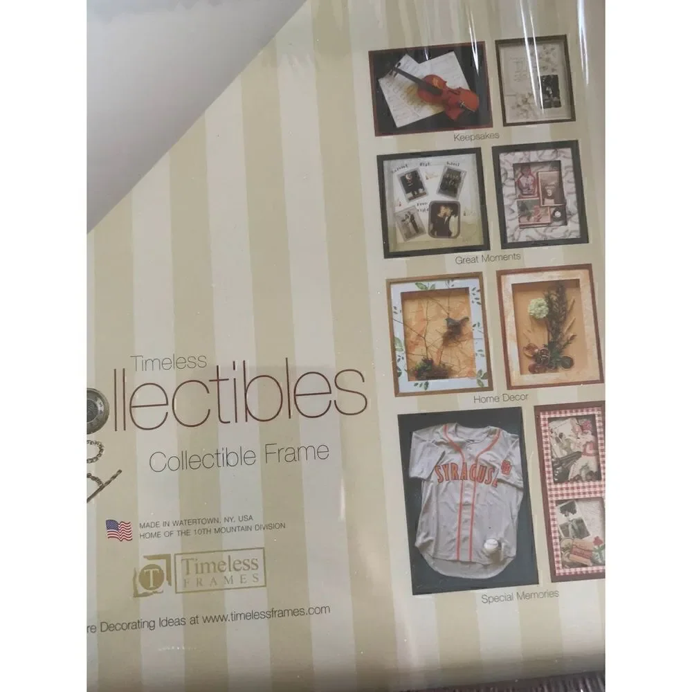 Frame for collectable items